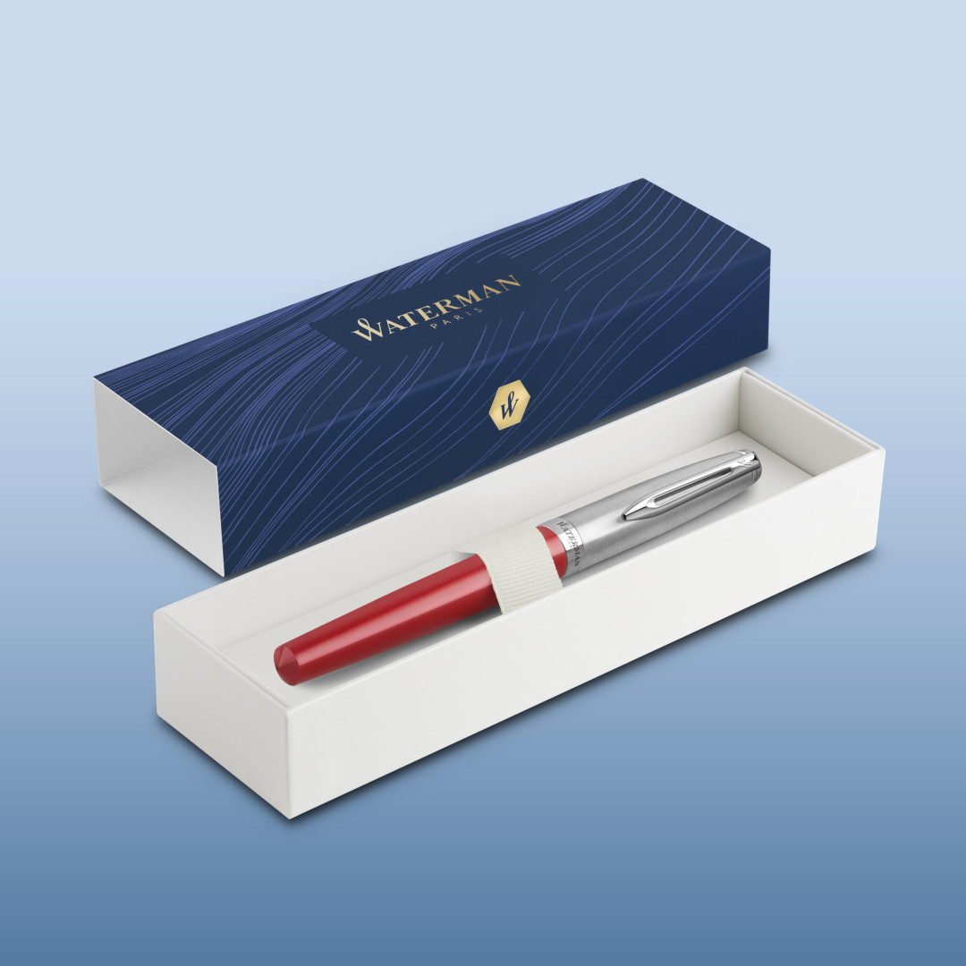 Pióro Waterman Embleme czerwone CT (F)